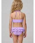 Купальный костюм трикотажный для девочек violet