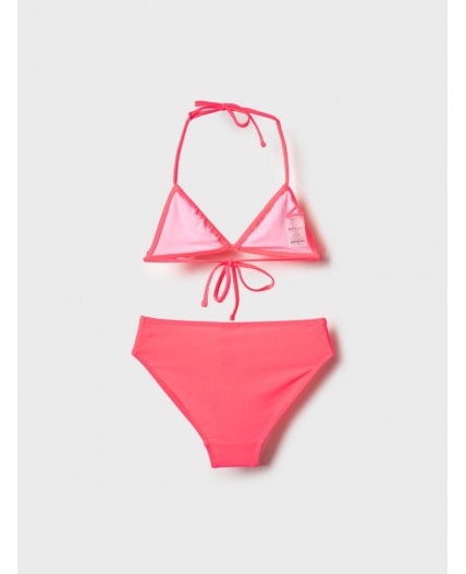 Купальный костюм трикотажный для девочек pink neon