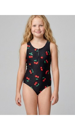 Купальник трикотажный для девочек multicolor