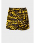Шорты текстильные плавательные для мальчиков, длинные yellow, black