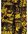 Шорты текстильные плавательные для мальчиков, длинные yellow, black