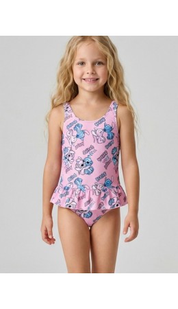 Купальник трикотажный для девочек multicolor