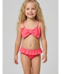 Купальный костюм трикотажный для девочек pink neon