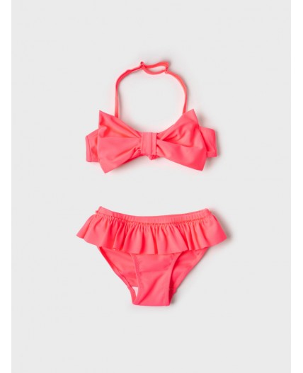 Купальный костюм трикотажный для девочек pink neon