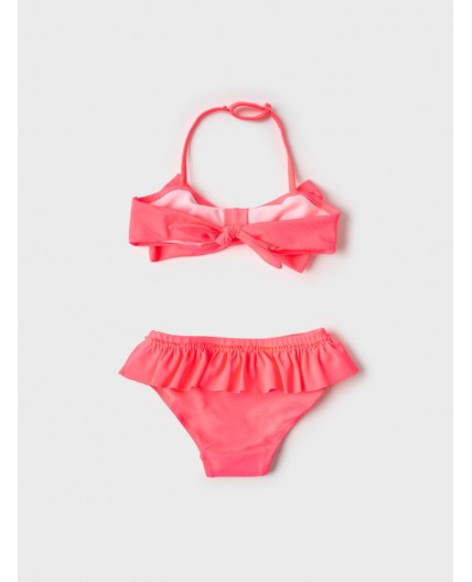 Купальный костюм трикотажный для девочек pink neon