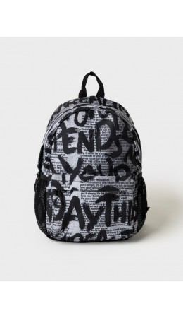 Рюкзак для мальчиков черный,серый