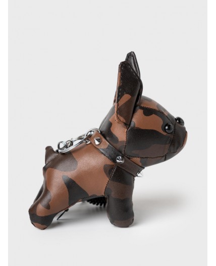 Брелок для девочек коричневый,черный