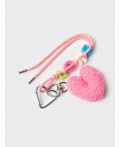 Брелок для девочек розовый