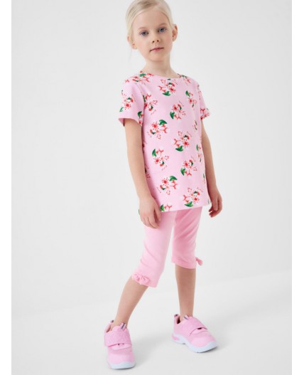 Полуботинки для девочек розовый