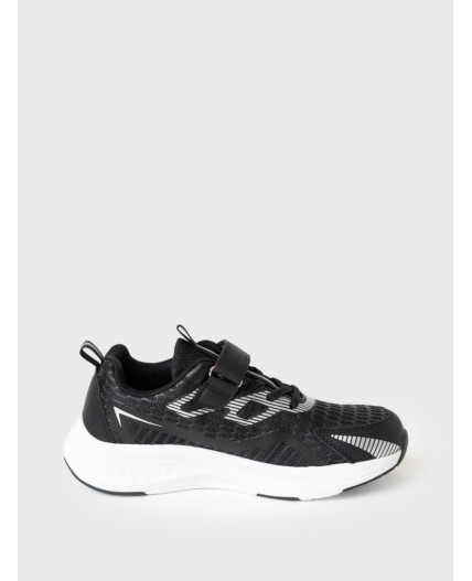 Полуботинки для мальчиков черный,красный