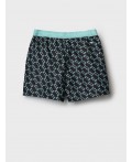 Шорты текстильные плавательные для мужчин, средней длины light green, double black