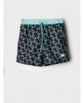 Шорты текстильные плавательные для мальчиков, средней длины light green, double black