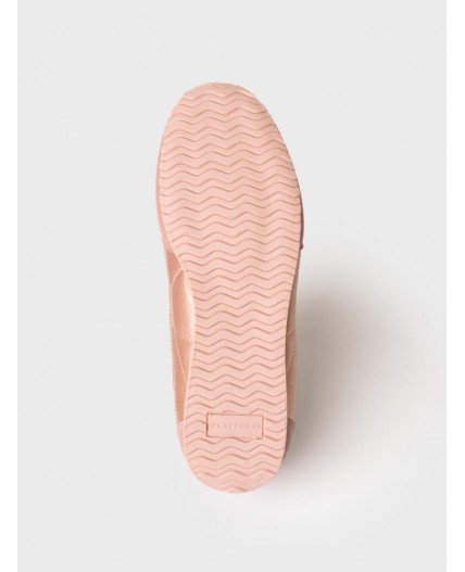 Полуботинки женские розовый