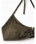 Купальный костюм трикотажный для женщин black