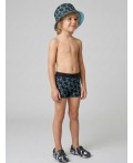 Плавки-шорты трикотажные для мальчиков black, light green, double black