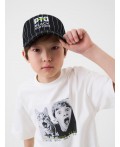 Кепка текстильная для мальчиков white, black