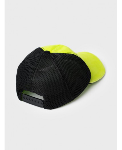 Кепка текстильная джинсовая для мальчиков black, light green