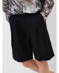Шорты текстильные для женщин black