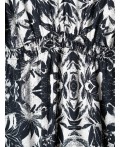 Платье текстильное для женщин white, black