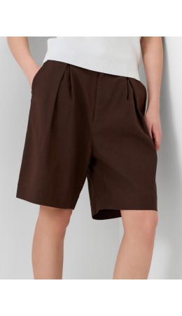 Шорты текстильные для женщин brown