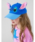 Кепка текстильная для девочек blue, light blue, pale pink