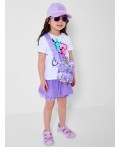 Кепка текстильная для девочек lilac