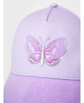 Кепка текстильная для девочек lilac