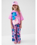 Кепка текстильная для девочек pink