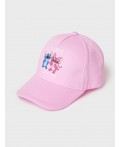 Кепка текстильная для девочек pink