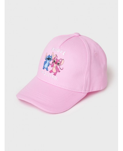 Кепка текстильная для девочек pink