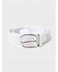 Ремень женский белый
