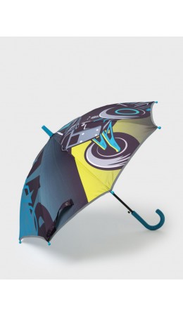 Зонт-трость для мальчиков разноцветный