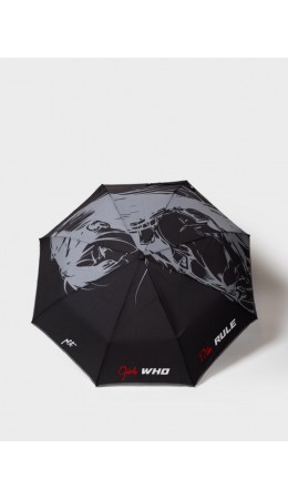 Зонт автоматический для девочек черный