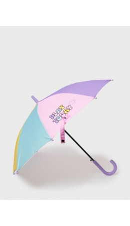 Зонт-трость для девочек разноцветный