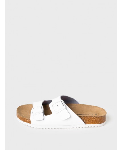 Туфли открытые для девочек белый