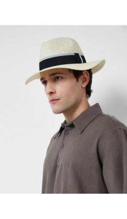 Шляпа соломенная для мужчин white
