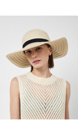 Шляпа соломенная для женщин beige