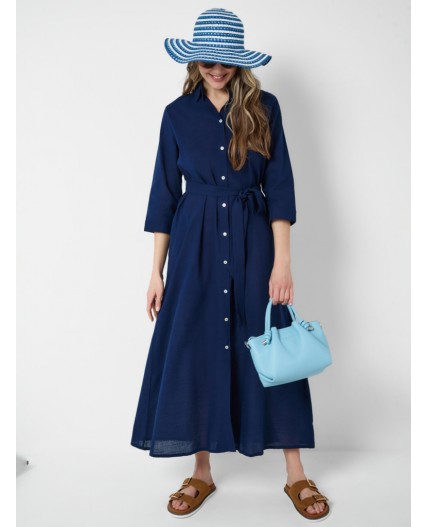 Шляпа соломенная для женщин blue, white