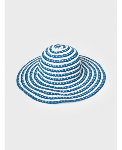 Шляпа соломенная для женщин blue, white