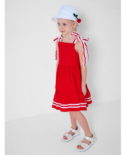 Шляпа текстильная для девочек white