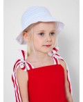 Шляпа текстильная для девочек white