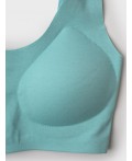 Топ (бра) трикотажный для девочек, 2 шт в комплекте green, pale pink