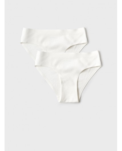 Трусы трикотажные для девочек, 2 шт в комплекте white