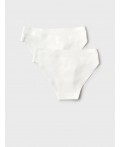 Трусы трикотажные для девочек, 2 шт в комплекте white