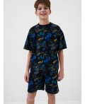 Пижама текстильная для мальчиков multicolor