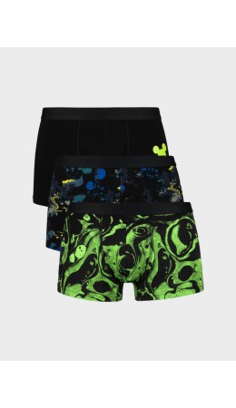 Трусы трикотажные для мальчиков - боксеры, 3 шт в комплекте multicolor