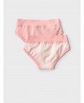 Трусы трикотажные для девочек, 2 шт в комплекте pale pink, milk, beige