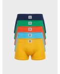 Трусы трикотажные для мальчиков - боксеры, 5 шт в комплекте multicolor