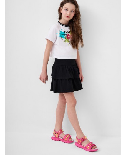 Туфли открытые для девочек фуксия