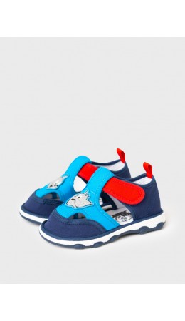 Сандалии для мальчиков синий,голубой